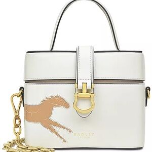 NWT Radley London Kentucky Derby 23 Mini Leather Bag